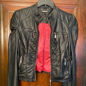 Leather jacket